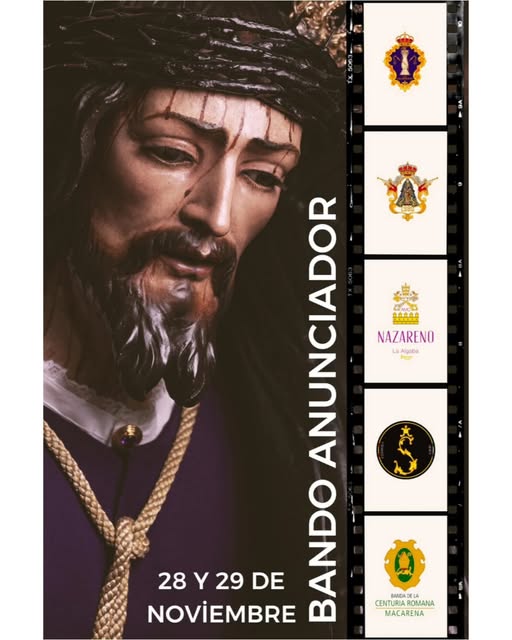 La Algaba se prepara para la Salida Extraordinaria de Nuestro Padre Jesús Nazareno por el XXV Aniversario de la Consagración de su Iglesia