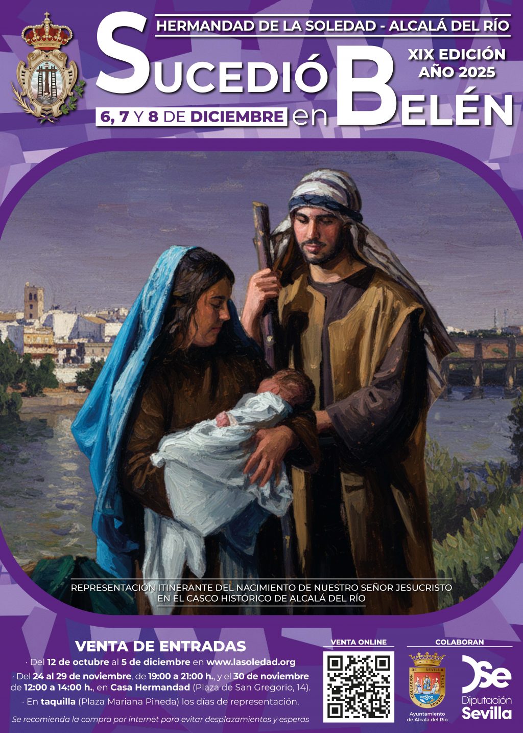 Alcalá del Río da la bienvenida a la Navidad con un Belén viviente único en Andalucía